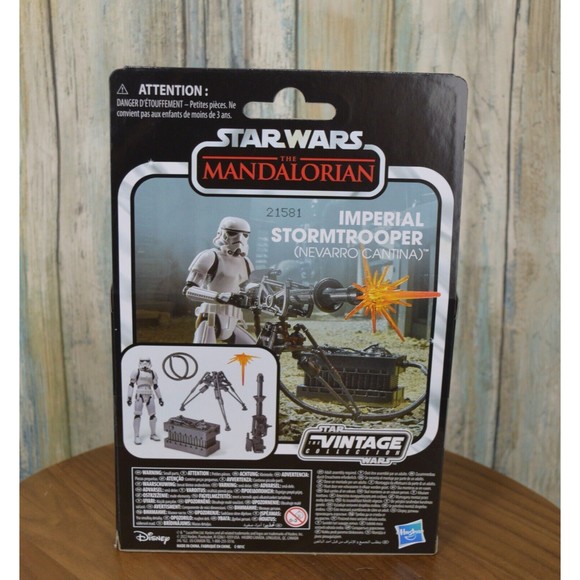 Star Wars Vintage Collection Deluxe Imperial Stormtrooper Figure Nevarro Cantina - Picture 2 of 2
